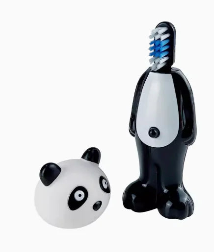 Brosse à dents enfants - Animaux rigolos (1 à 6 ans) - capuchon hygiénique