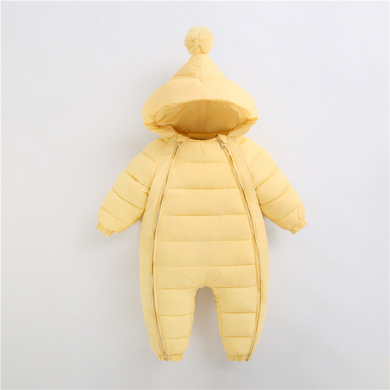 Combinaison d’hiver doublée avec capuche – Bébé