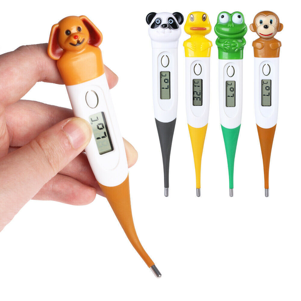 Thermomètre Digital Bébé à Embout Souple – Animaux Adorables