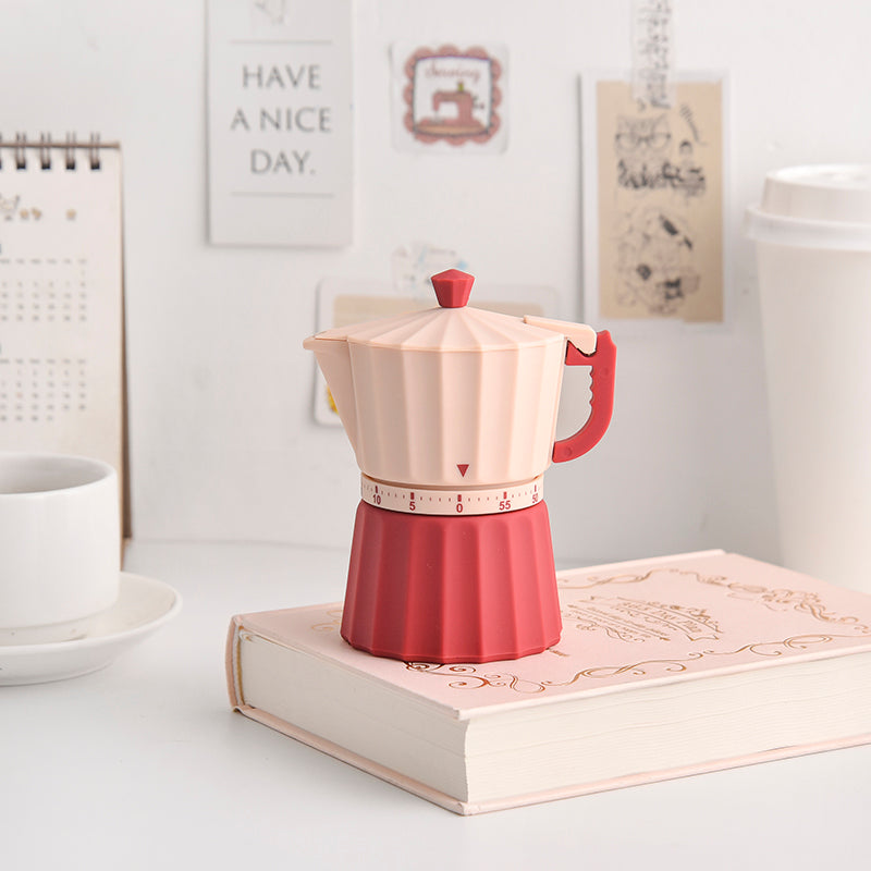 Minuterie de cuisine rétro — Machine à café décorative