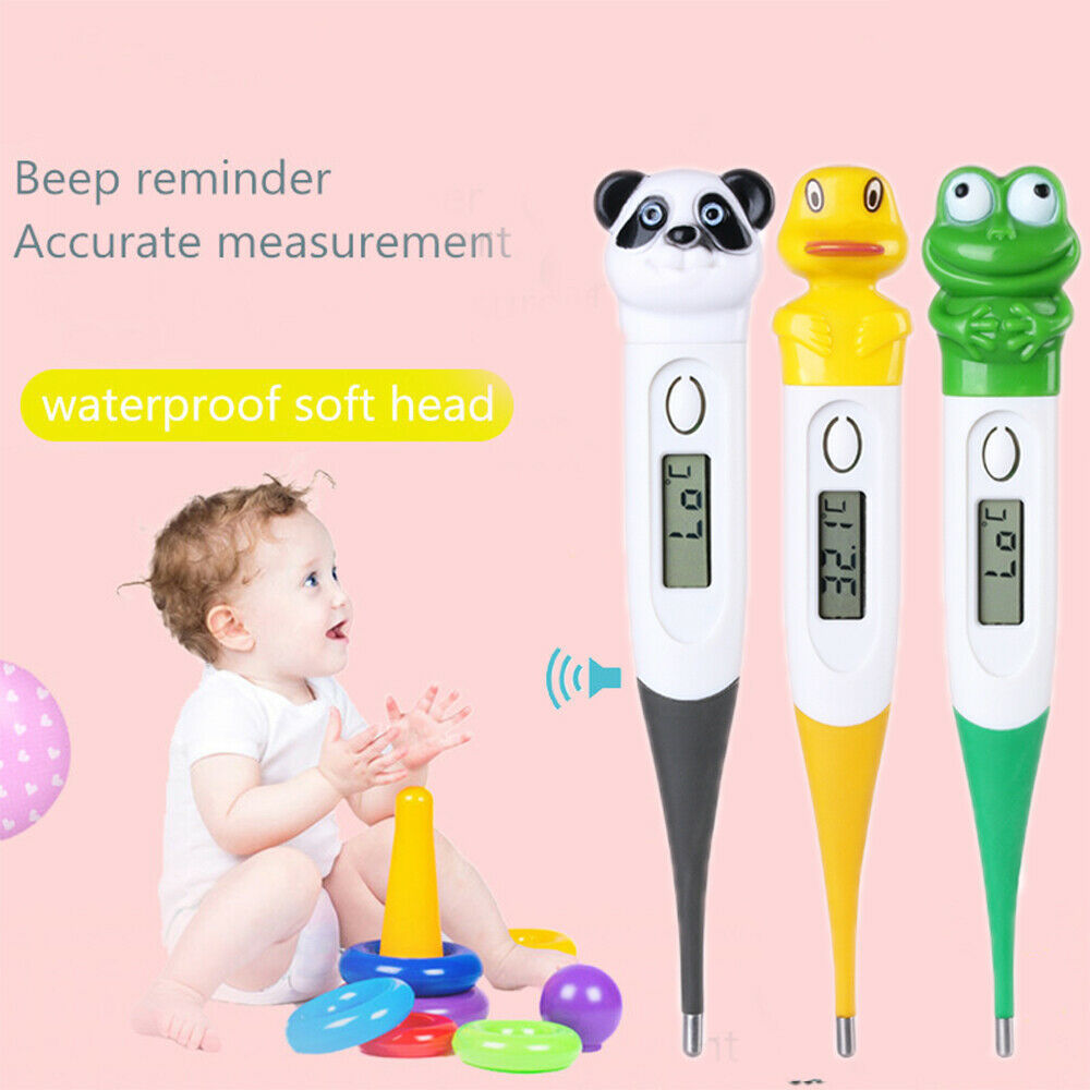 Thermomètre Digital Bébé à Embout Souple – Animaux Adorables