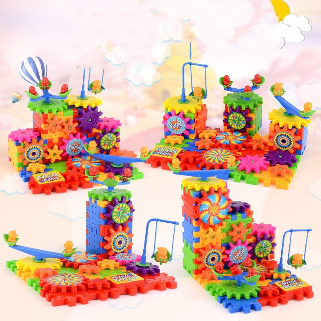 3D Gear Blocks – Educational Construction Set