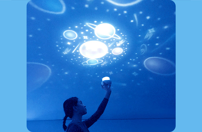 Projecteur d’Étoiles Musical – Veilleuse Magique pour Enfant avec Lumières Colorées