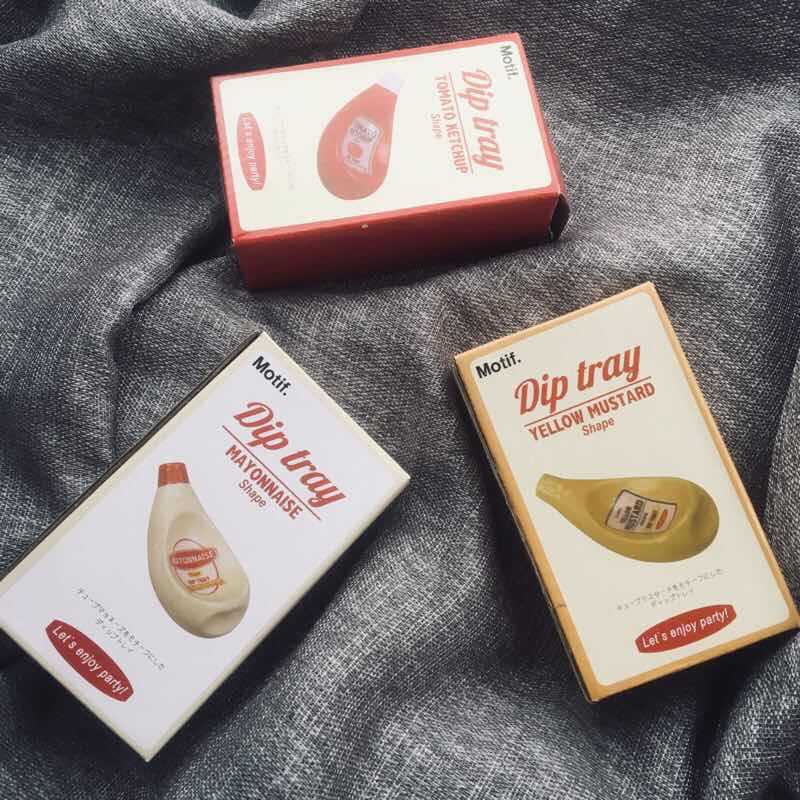 Coupelle en céramique en forme de bouteille — pour sauces, condiments et trempettes