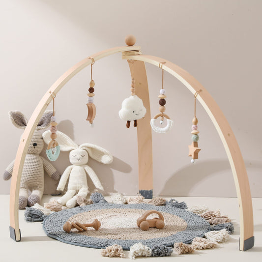 Arche d’éveil en bois – Chambre de bébé