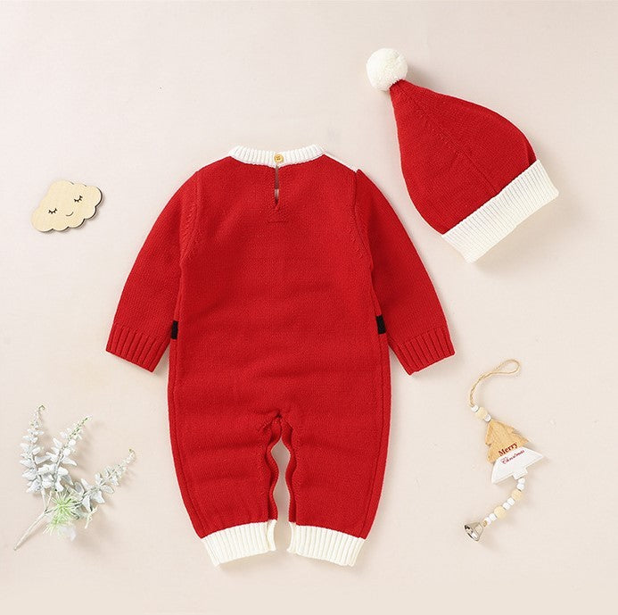 Christmas Knit Set – Baby's First Santa Claus