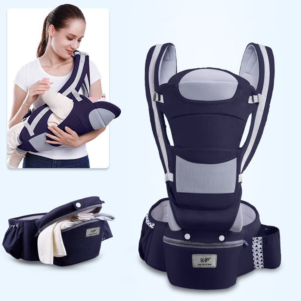 Porte-Bébé Ergonomique 3-en-1 – Confort, Sécurité et Tendresse pour Bébé