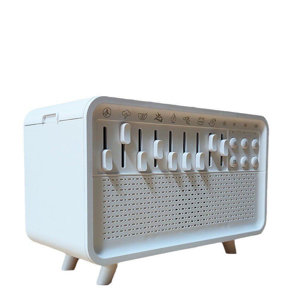 Machine 3-en-1 “Rêve de Teddy” – Bruit blanc, veilleuse & humidificateur