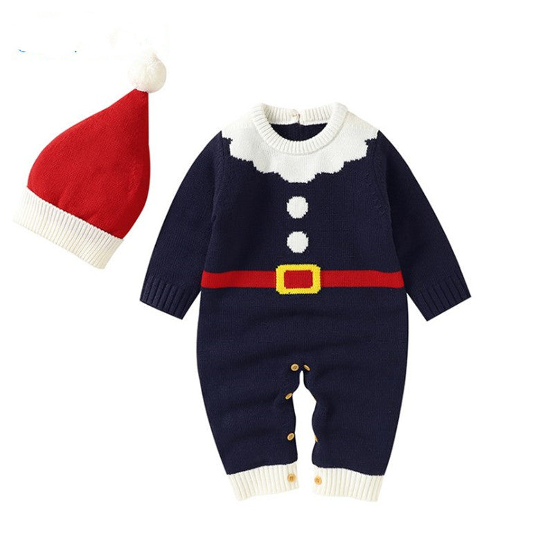 Christmas Knit Set – Baby's First Santa Claus