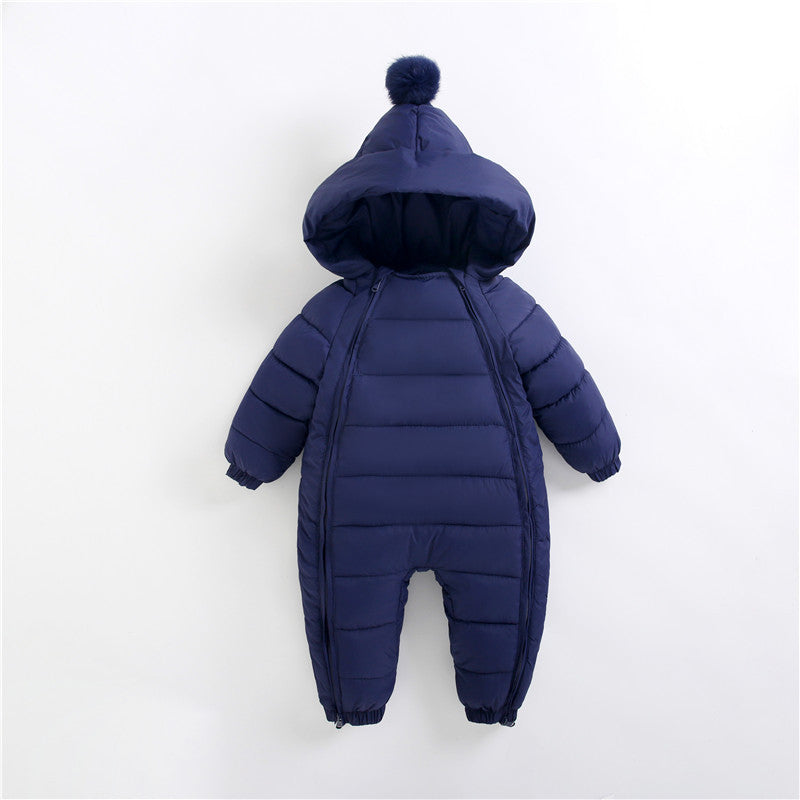 Combinaison d’hiver doublée avec capuche – Bébé