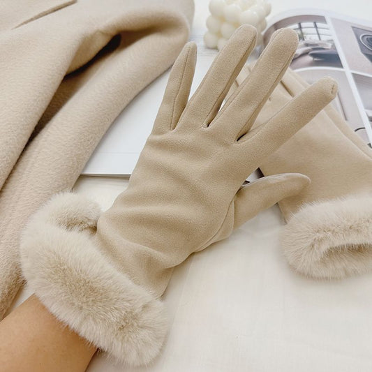 Gants d’hiver élégants avec doublure douce – Chauds, confortables et compatibles écran tactile