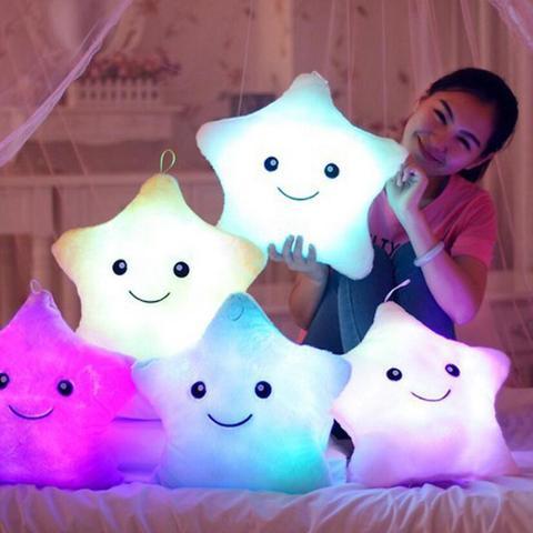 L’Étoile lumineuse de Teddy – Coussin magique qui brille la nuit