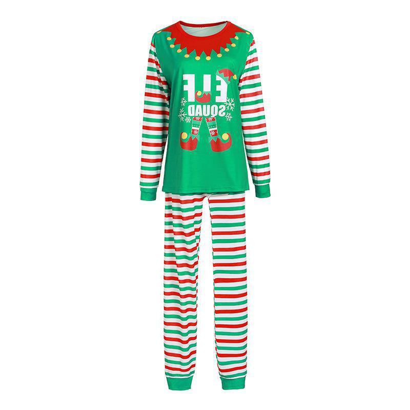 Matching Christmas Pyjamas “Little Elves with Family” – Parent-child Outfit