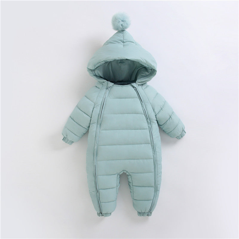 Combinaison d’hiver doublée avec capuche – Bébé