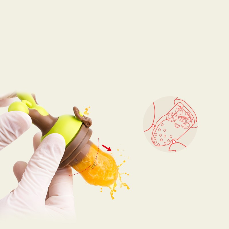 Grignoteur d’Apprentissage Teddy — Introduction Douce aux Aliments