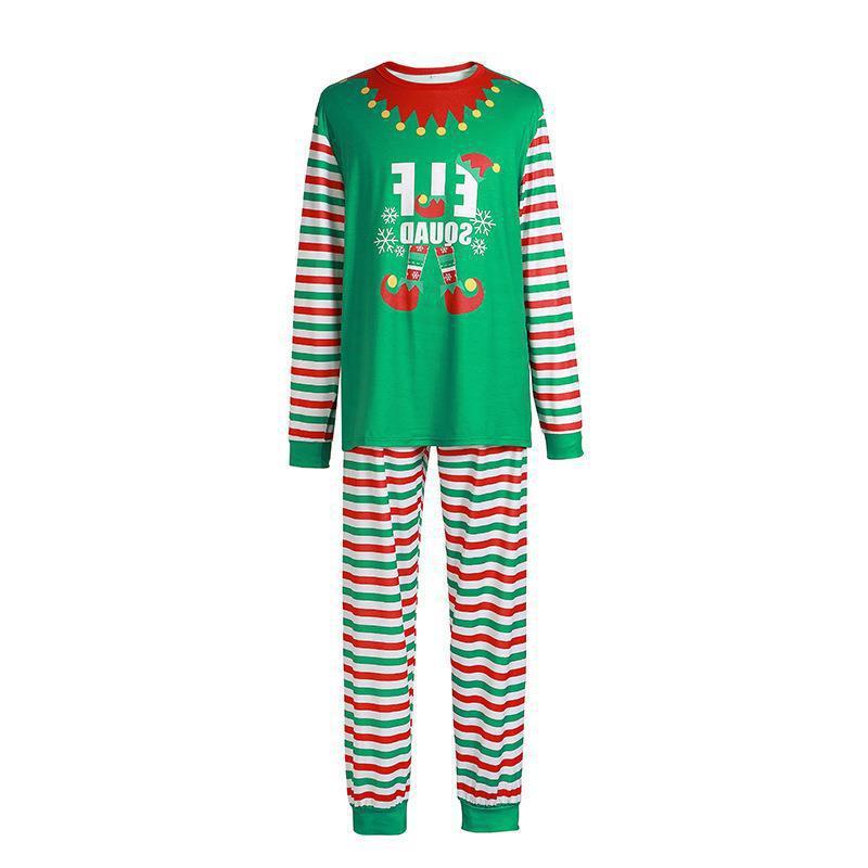 Matching Christmas Pyjamas “Little Elves with Family” – Parent-child Outfit