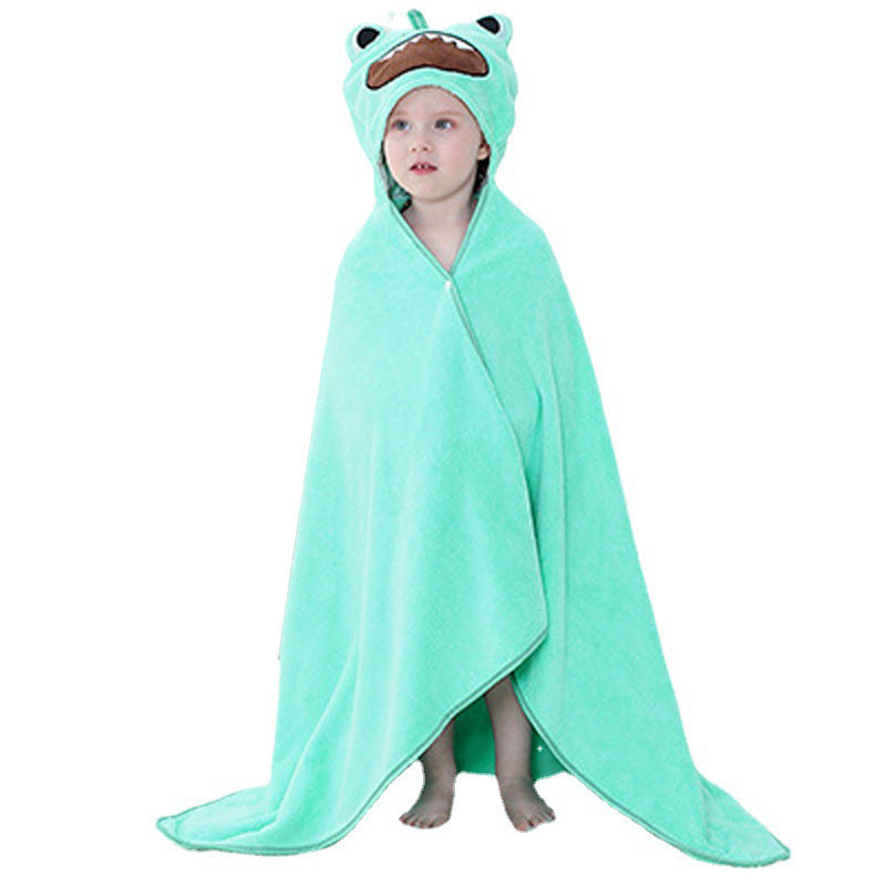 Serviette de bain à capuchon “Les amis de Teddy” – Animaux tout doux