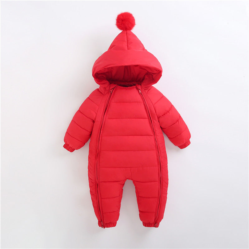 Combinaison d’hiver doublée avec capuche – Bébé