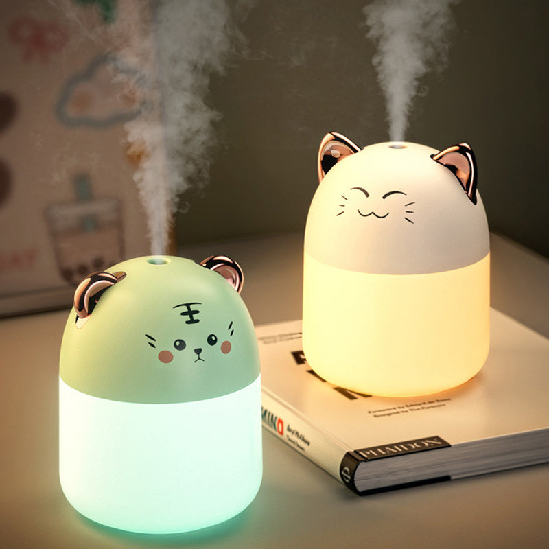 Humidificateur d’air mini Chaton – Diffuseur USB