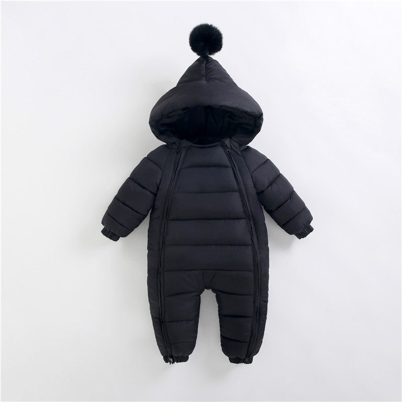 Combinaison d’hiver doublée avec capuche – Bébé